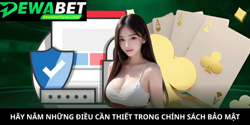Hãy nắm những điều cần thiết trong chính sách bảo mật