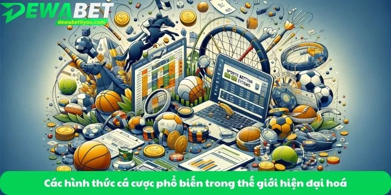 Các hình thức cá cược phổ biến trong thế giới hiện đại hoá